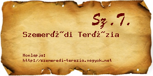 Szemerédi Terézia névjegykártya